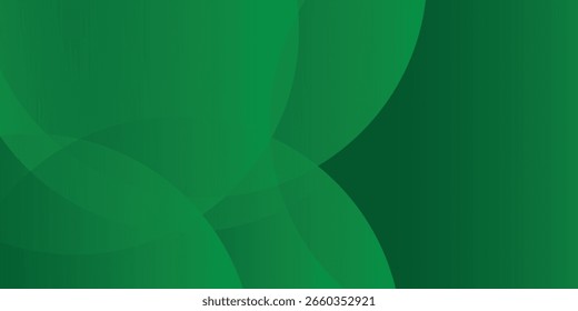 abstract green gradient shapes background. vector illustration modern design