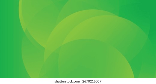 Fondo de Formas de degradado verde Abstractas. Vector futurista eps10
