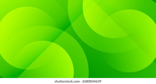 Fondo de Formas de degradado verde Abstractas. Vector Eps10