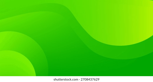 Abstract green gradient shapes background. Eps10 vector

