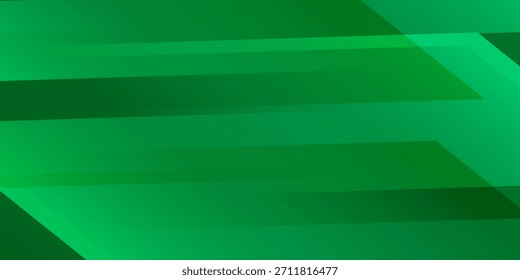 Plano de fundo de formas de gradiente verde abstratas. Vetor Eps10