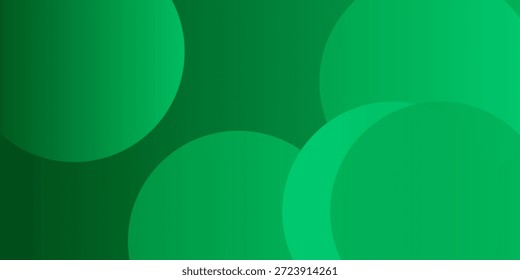 Fondo de Formas de degradado verde Abstractas. Vector Eps10

