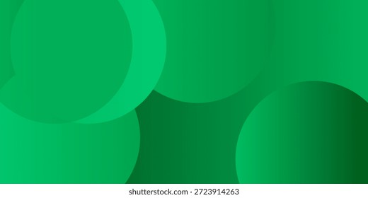 Fondo de Formas de degradado verde Abstractas. Vector Eps10

