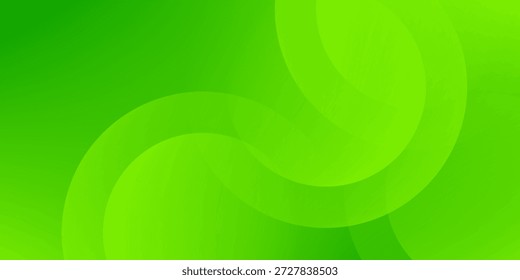Plano de fundo de formas de gradiente verde abstratas. Vetor Eps10