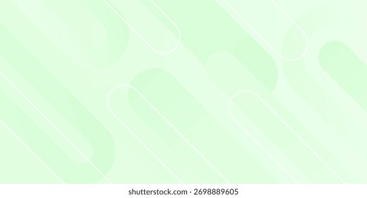 Abstract green gradient smooth background. Minimal geometric white light background abstract design. Suit for booklet, brochure, banner, poster, website, flyer, cover, corporate, backdrop