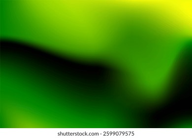 Abstract Green Gradient with Smooth Blurred Background Effect