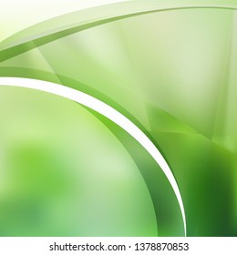 Abstract Green Graphic Background