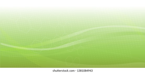 The abstract green graphic for background content.