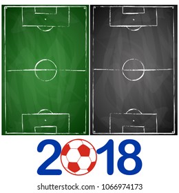 abstract green and gray black board soccer field backgrounds