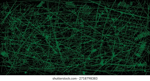 Fondo verde abstracto del grunge. Arte vectorial verde creativo