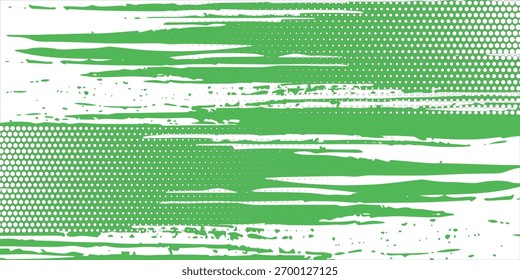 Fundo grunge verde abstrato com efeitos de meio-tom. Ilustração de Vektor.eps 10