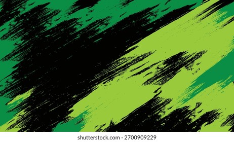 abstract green  grunge paint texture background