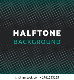 abstract green halftone background vector