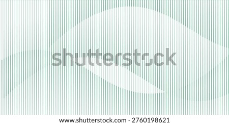 Abstract Green Halftone Vertical Line Wave Background