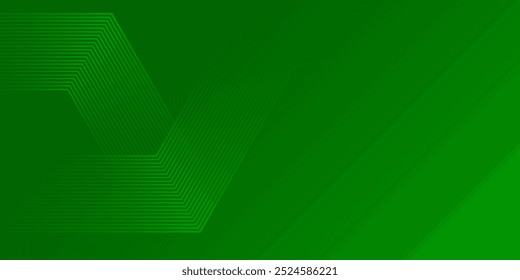 Abstract green hexagon background. Fluid shapes composition simple abstract