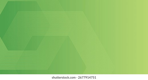 Fondo de hexágono verde Abstractas. Composición de Formas de hexágono moderno