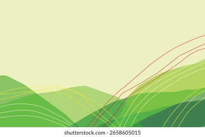 abstrato verde fundo design natural.eps