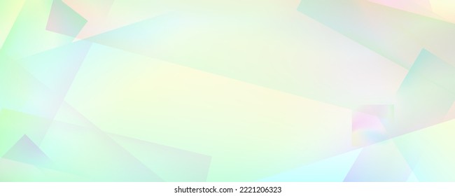 Abstract green horizontal gradient abstract background. Vector illustration.