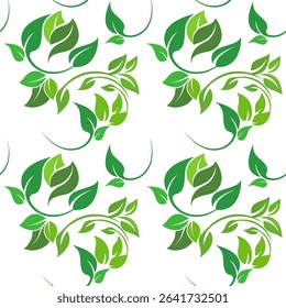 Abstract Green Ivy Pattern | Vector2025-179dvm • sstkBackgrounds (transparent background)