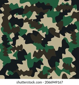 abstract green jungle camouflage pattern military background