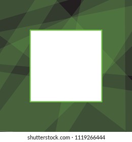 abstract  green label background