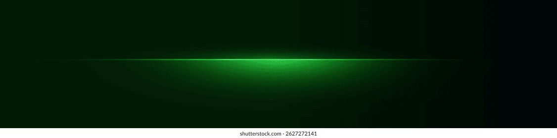 Abstract Green Laser Lines and Energy Waves – Glowing Streaks, Shine, and Motion Blur Effects with Neon Light on Black for Tech, Nature-Inspired, or Futuristic Visuals


