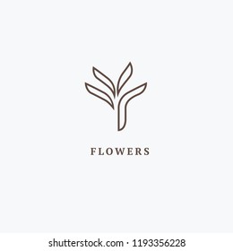 Abstract green leaf logo icon vector design. Landscape design, garden, Plant, nature and ecology vector logo. Ecology Happy life Logotype concept icon. Vector illustration, Graphic Editable Design
