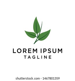 Abstract green leaf logo icon vector design. Landscape design, garden, Plant, nature and ecology vector logo. Vector illustration, Graphic Design Editable 