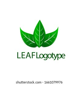 Abstract green leaf logo icon vector design. Landscape design, garden, Plant, nature and ecology vector logo. Ecology Happy life Logotype concept icon. Vector illustration, Graphic Design Editable Des