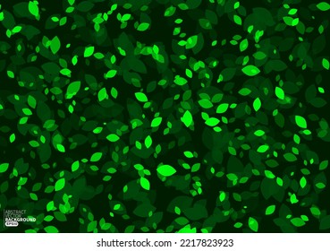 Abstract green leaf modern. design concept for background and wallpaper, banner backdrop, flyers, brochure, website landing. vector 