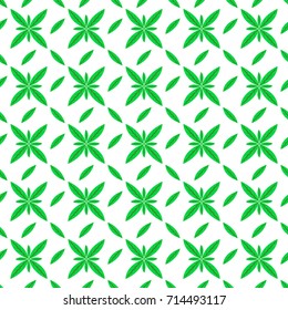 Abstract green leaf seamless patterns, Eps10 Vector , Endless texture can be used for wallpaper, pattern fill, web page background. Vector illustration for web design.