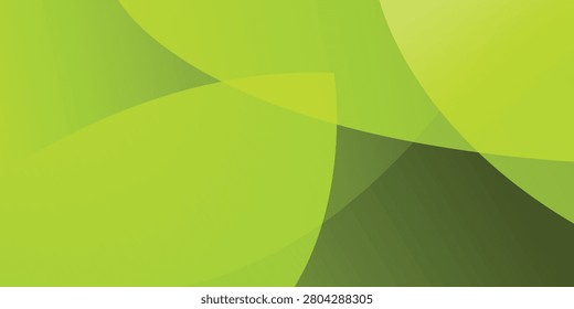 Abstract green leaf shape minimalist background for corporate concept, template, poster, brochure, website, flyer design. Vector illustration