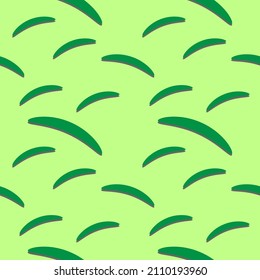 abstract green leaf shape seamless pattern background for wallpaper or fabric and wrapping paper print design