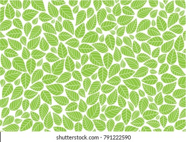 Abstract green leaves background. - Illustration
Painted Image, Springtime, Textile, Season, Leaf,wallpaper