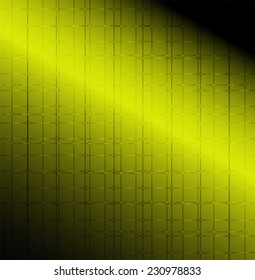 Abstract Green light background