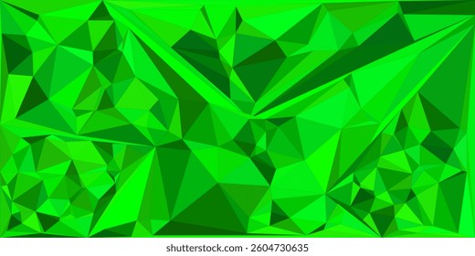 Abstract Green Light Background. Polygonal Elegance and Frame Background Designs. modern vector illustration. eps 10