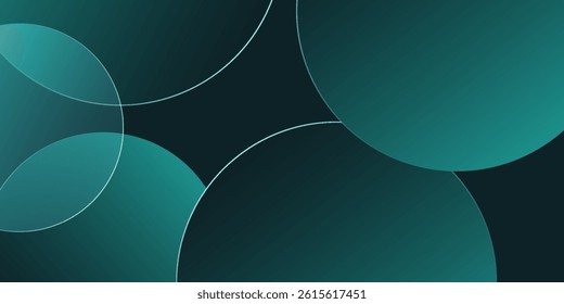 Abstract Green Light Background. Polygonal Elegance and Frame Background Designs