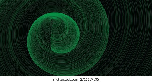 Fondo Abstractas de luz verde. Elegancia poligonal y Diseños de fondo de marco