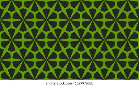 Abstract green light background.Vector seamless pattern