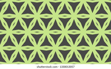 Abstract green light background.Vector seamless pattern