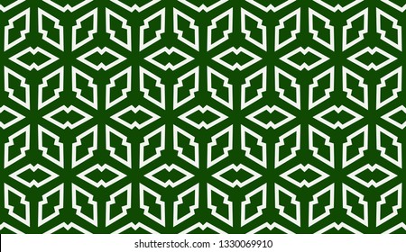 Abstract green light background.Vector seamless pattern