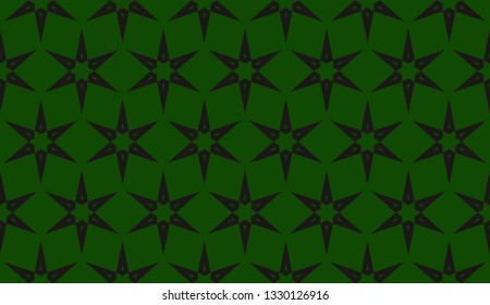 Abstract green light background.Vector seamless pattern