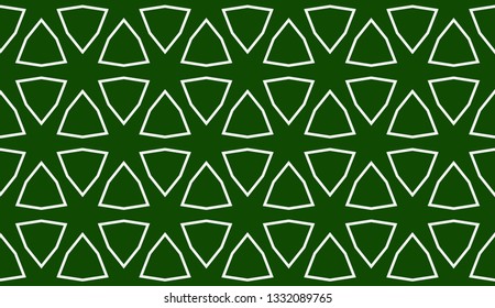 Abstract green light background.Vector seamless pattern