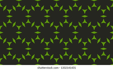 Abstract green light background.Vector seamless pattern