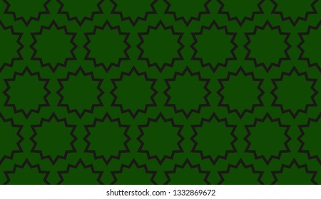 Abstract green light background.Vector seamless pattern
