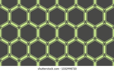 Abstract green light background.Vector seamless pattern