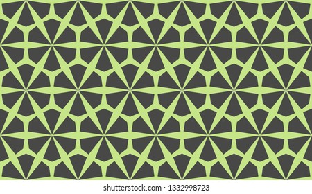 Abstract green light background.Vector seamless pattern