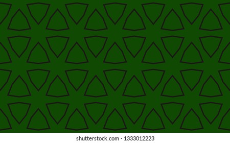 Abstract green light background.Vector seamless pattern