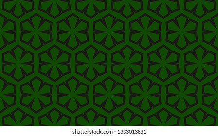 Abstract green light background.Vector seamless pattern