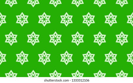 Abstract green light background.Vector seamless pattern